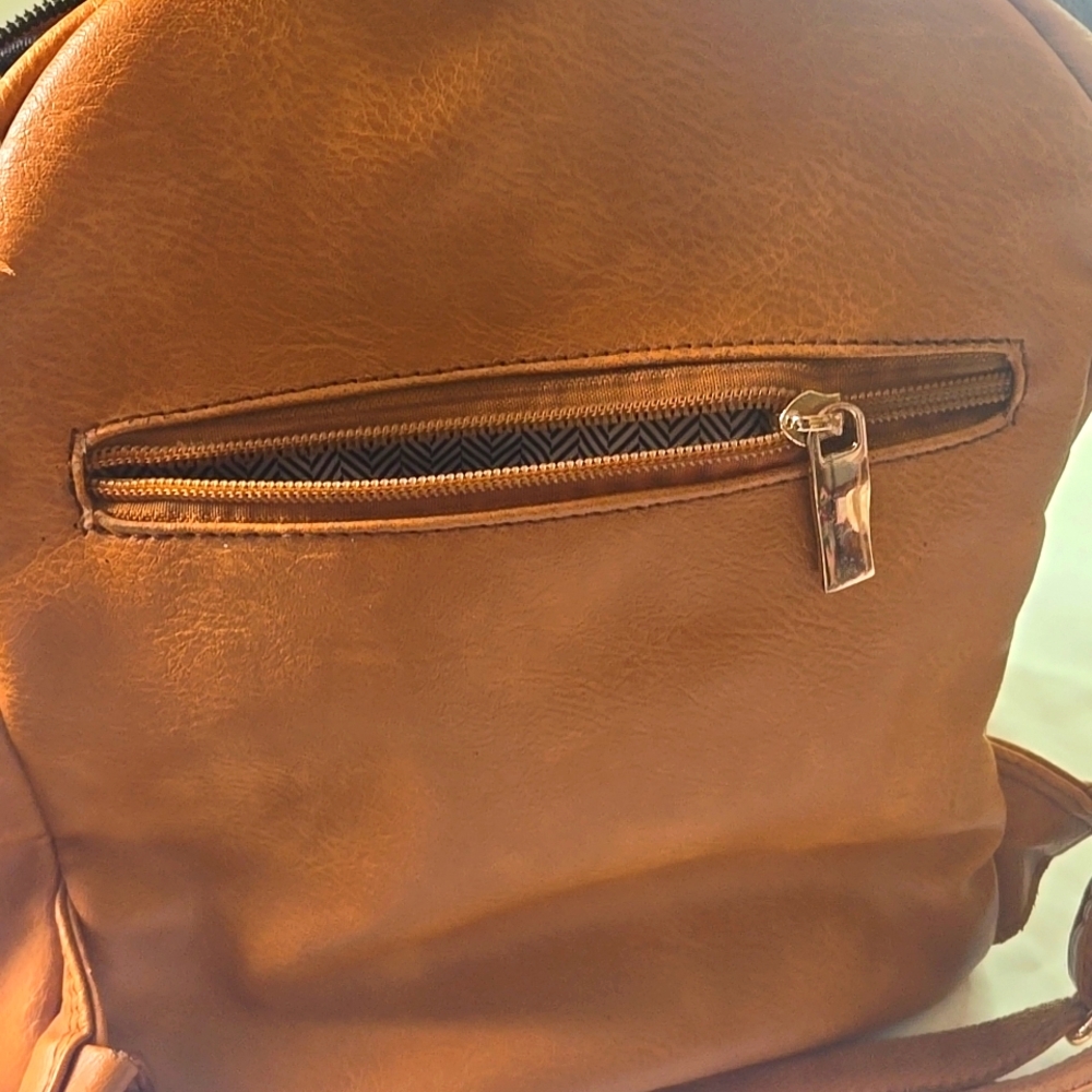 Tan  Backpack - Picture 5 of 10